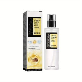 Snail Mucin Power Essence Moisturiser, 100ml Snail Mucin Essence Repairing Hyaluronic Acid Essence, Hydrating Serum For Face With Snail Secretion Filt