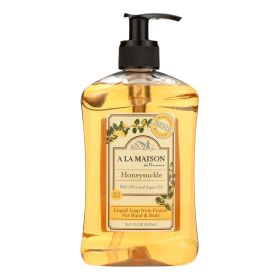 A La Maison - French Liquid Soap - Honeysuckle - 16.9 Oz - Default