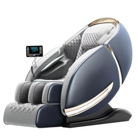 Electric Luxury back Calf heat Kneading 3D AI Voice Zero Gravity foot roller oversize morden Massage Chair - as Pic