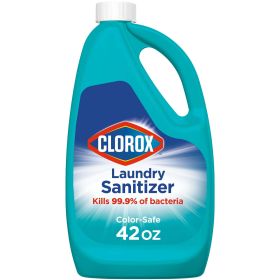 Clorox Bleach-Free Odor Eliminating Laundry Sanitizer, Active Fresh, 42 fl oz - Clorox