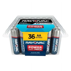 Rayovac High Energy AA Batteries (36 Pack), Double A Batteries - Rayovac