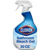 Clorox Bathroom Bleach Gel Multi-Surface Cleaner Spray, 30 oz - 6524