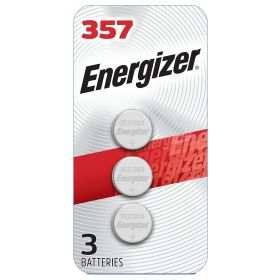 Energizer 357 Batteries, Silver Oxide Batteries (3 Pack) - Energizer