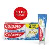 Colgate Total Teeth Whitening Toothpaste Gel;  Mint Toothpaste;  5.1 oz Tube;  2 Pack - Colgate