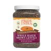 Pride Of India - Indian Whole Brown Crimson Masur Lentils - Protein & Fiber Rich Masoor Whole - 3 LB