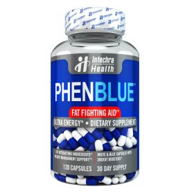 PHENBLUE Diet Pills - Fat Fighting Formula - 120 Capsules - 120 ct bottle