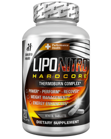 LIPONITRO Diet Pills - Ultra Energy Formula - 120 Tablets - 120 ct bottle