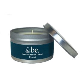 CBD Candles - Focus - 8oz Tin w/ 550mg