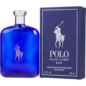 POLO BLUE by Ralph Lauren EDT SPRAY 6.7 OZ - 185827