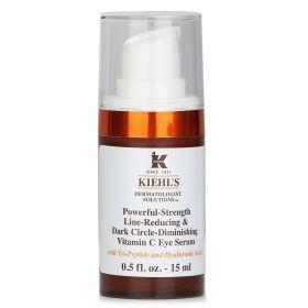 KIEHL'S - Dermatologist Solutions Powerful-Strength Line-Reducing & Dark Circle-Diminishing Vitamin C Eye Serum 139559 15ml/0.5oz - As Picture