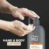 Dove Men+Care Everyday Skin Comfort Non Greasy Hand and Body Lotion, Light, 13.5 fl oz - Dove