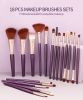 Maange 18 PCs Soft Fluffy Makeup Brushes Set for cosmetics Foundation Blush Powder Eyeshadow Kabuki Blending Makeup brush beauty - 18 makeup brushes p