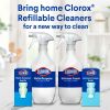 Clorox Multi-Purpose Cleaner System Starter Kit 1 Bottle and 1 Refill, Crisp Lemon 1.13 fl oz - Clorox