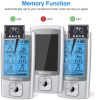 TEC.BEAN EMS TENS Unit Muscle Stimulator with 16 Modes;  Rechargeable TENS Machine;  8 Pcs Electrode Pads  - HPTS0037