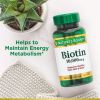 Nature's Bounty Biotin Supplement Rapid Release Softgels;  10000 mcg;  120 Count - Nature's Bounty