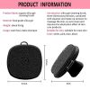 Silicone Face Scrubber-Facial Cleansing Brush Manual Waterproof Cleansing Skin Care Face Brushes for Cleansing and Exfoliating - Black