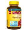 Nature Made Burp Less Omega 3 Fish Oil Supplements 700 mg Minis Softgels, 120 Count - Nature Made