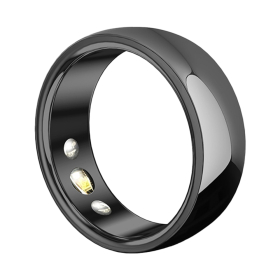 Smart Rings For Men And Women Fitness Health Smart Sports Tracker Rings Comprehensive Health Monitoring Sport Rings For Hiking (Color: Black No 17)